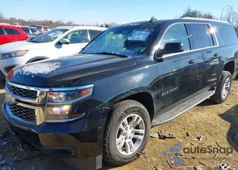 2018 Chevrolet Suburban Lt z USA, uszkodzony, nr VIN 1GNSKHKC1JR391463